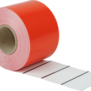 Regaletiketten Rot · 70 × 38 mm
