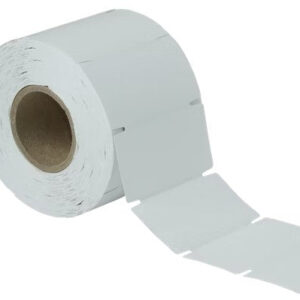 Regaletiketten Weiß · 70 × 38 mm